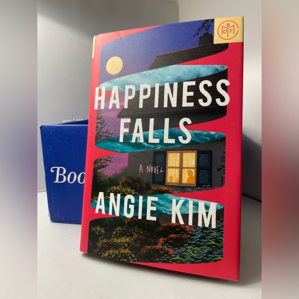 NEW BOTM Happiness Falls by Angie Kim Hardback‎ Book